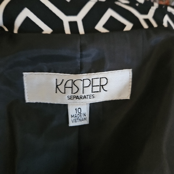 Kasper Abstract Blazer Jacket Size 10 - Picture 4 of 4